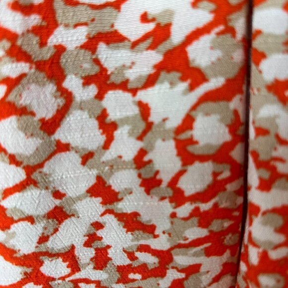 We the Free Mini Dress Womens Size S/P Orange French Quarter Leopard Wrap Girly - Picture 10 of 15